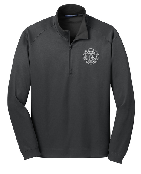 Madison Hose Company - Vertical Texture 1/4-Zip Pullover