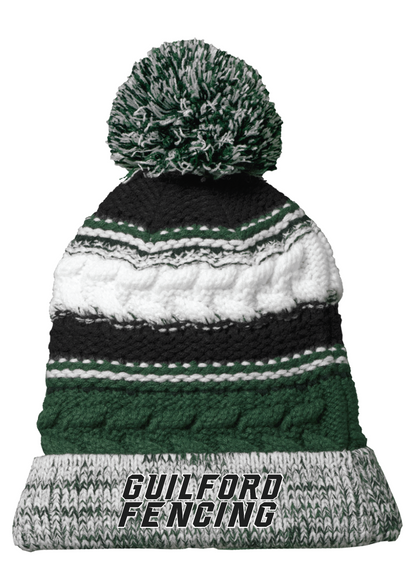 GHS Fencing - Pom Pom Team Beanie