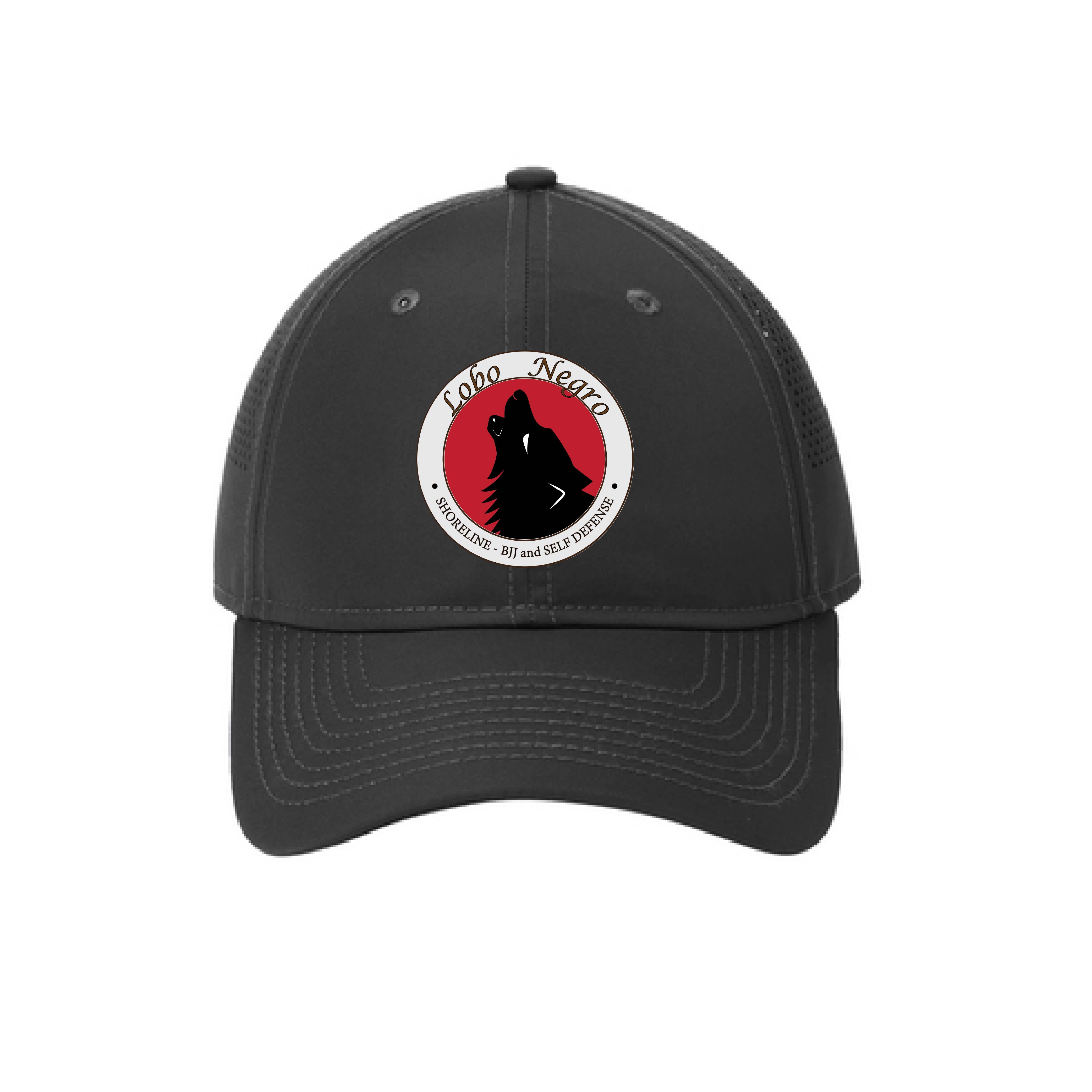 Black Wolf Shoreline - Adjustable Unstructured Cap