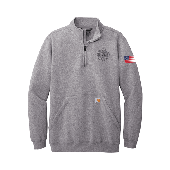Madison Hose Company - Midweight 1/4-Zip Mock Neck Sweatshirt