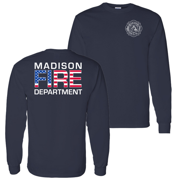 Madison Hose Company - Heavy Cotton™ 100% Cotton Long Sleeve T-Shirt