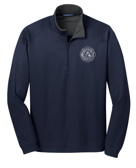 Madison Hose Company - Vertical Texture 1/4-Zip Pullover