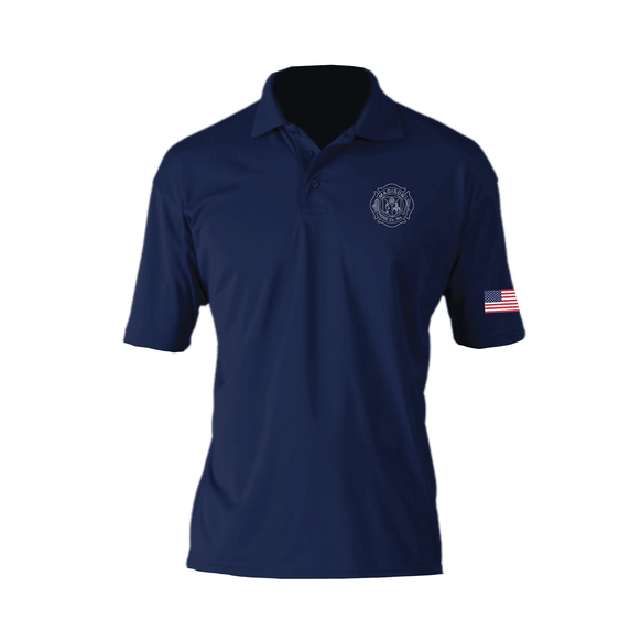Madison Hose Company - Men's Snag Resistant Wicking Short-Sleeve Polo