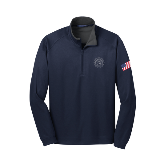 Madison Hose Company - Vertical Texture 1/4-Zip Pullover