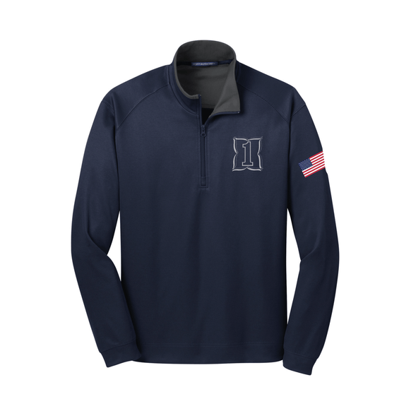 Madison Hose Company - Vertical Texture 1/4-Zip Pullover