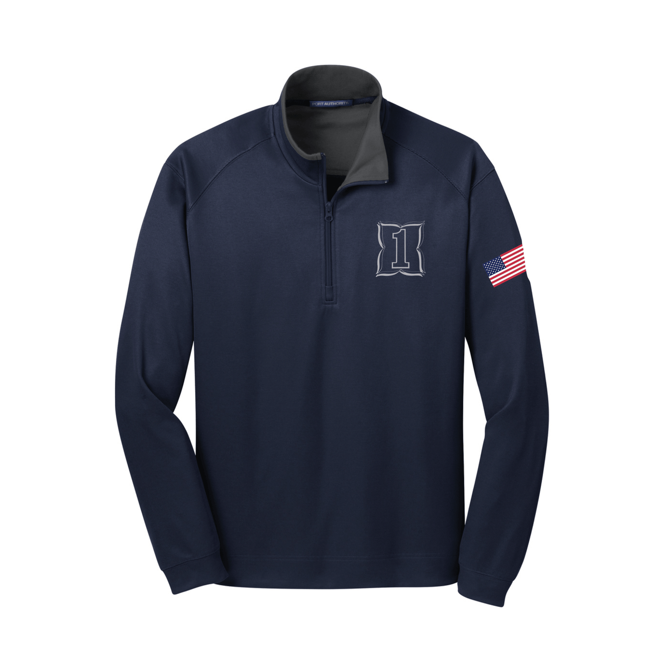 Madison Hose Company - Vertical Texture 1/4-Zip Pullover