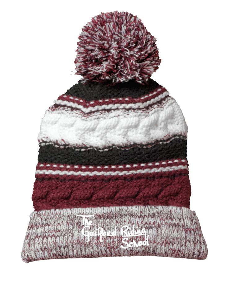 Guilford Riding School - Pom Pom Team Beanie