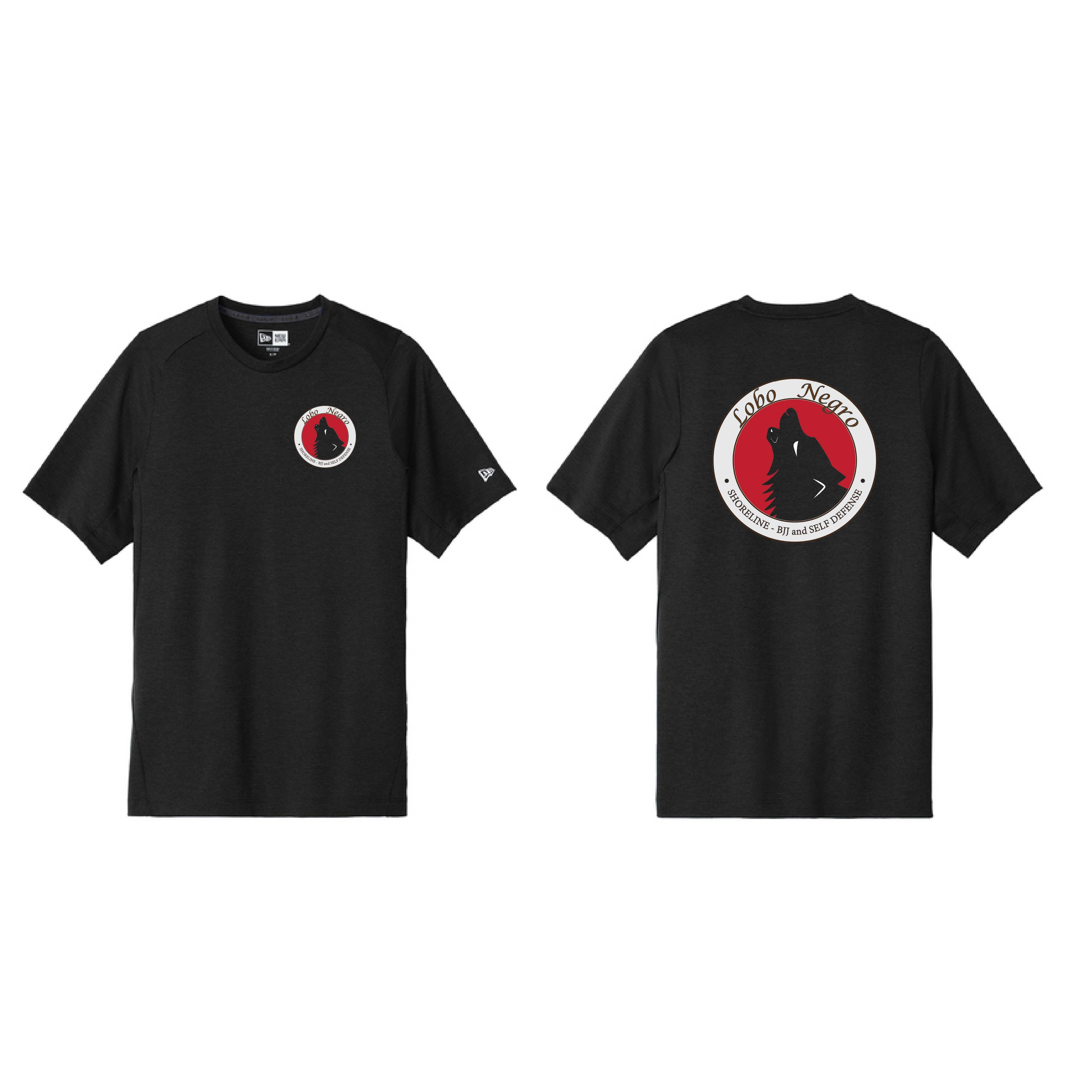 Black Wolf Shoreline - Performance Crew Tee