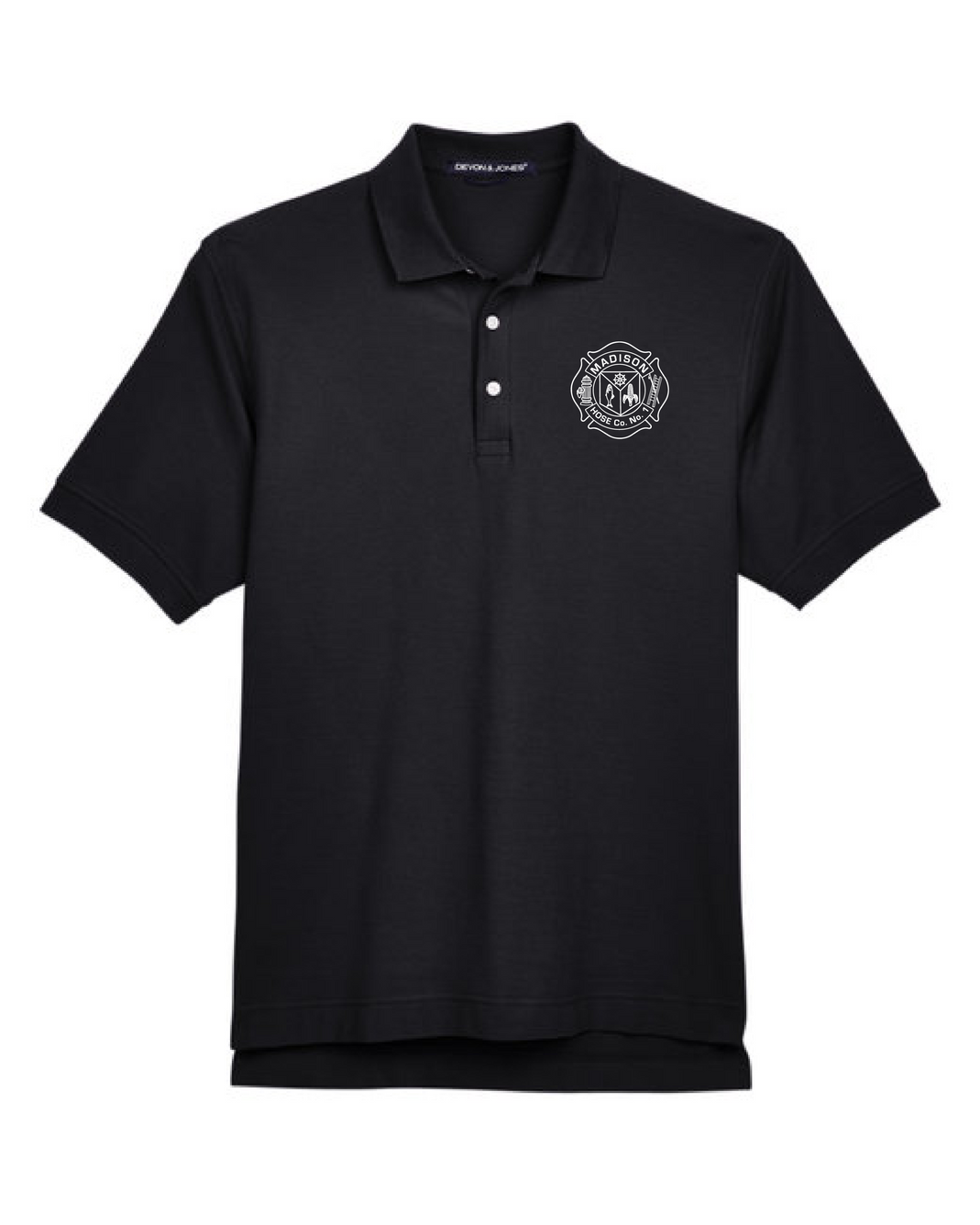 Madison Hose Company - Men's Pima Piqué Short-Sleeve Polo