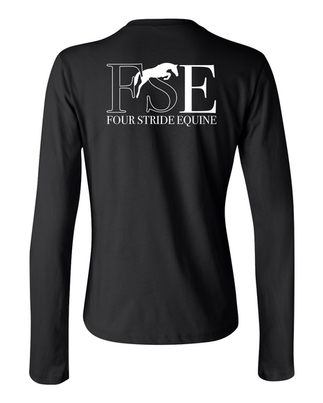 Four Stride Equine - Women’s Jersey Long Sleeve Tee