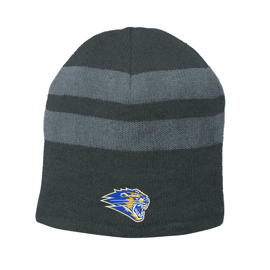 CT Bearcats - Striped Beanie Cap